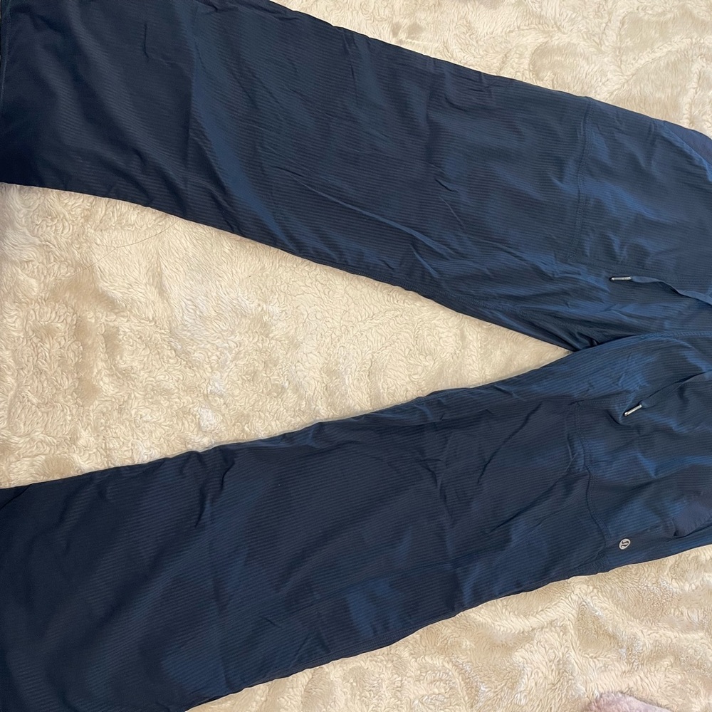 Lululemon Athletica Blue Track Pants for Versatile Comfort